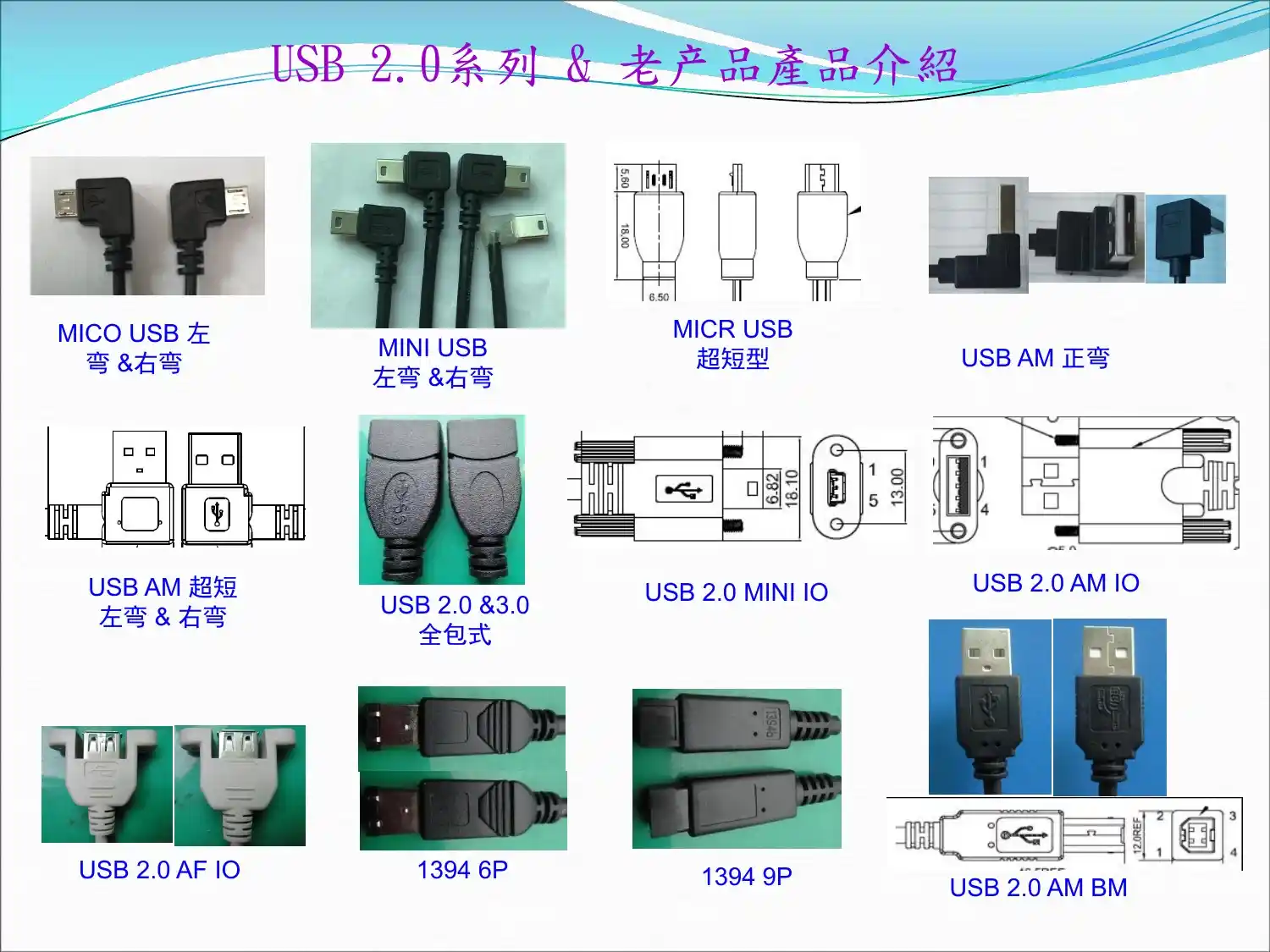 USB 2.0 Legacy Cable Series