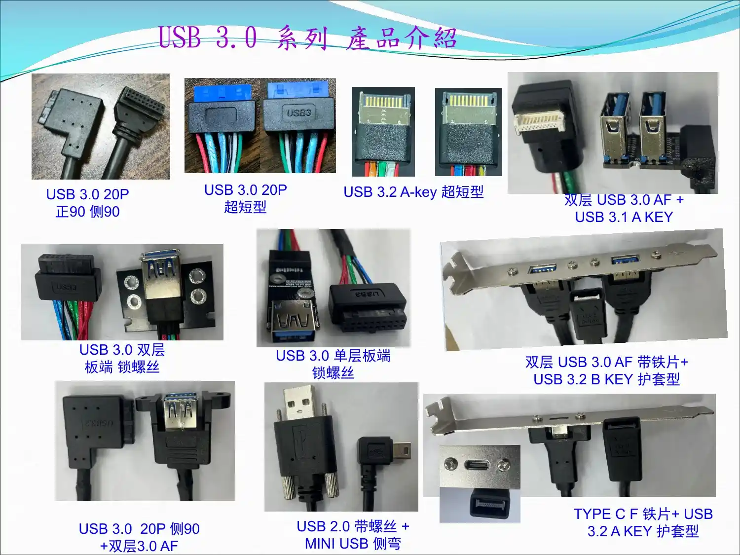 USB 3.0 cables for industrial automation applications