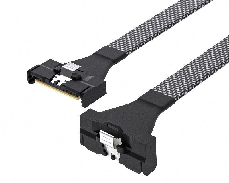 MCIO 8X braided cable