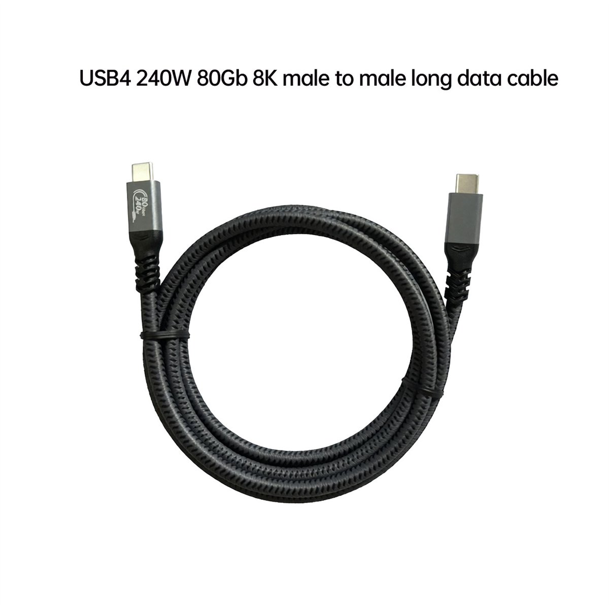 USB4 80G 240W Type-C cable